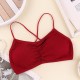 Push Up Soft Padded Seamless Backless Sports Bra - Brown
