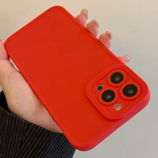 IPhone Cover X-XR-XS 11-12-13-14 Pro-Max-Mini All Size - Red