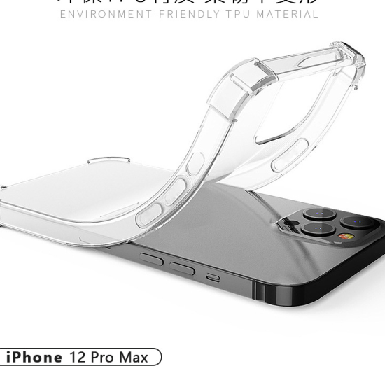 IPhone Cover X-XR-XS 11-12-13-14 Pro-Max-Mini All Size - Transparent