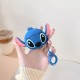 Cartoon 3D Earphone Case For Airpods 1 2 Silicone Cover - Blue