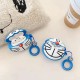 Cartoon 3D Earphone Case For Airpods 1 2 Silicone Cover Doraemon