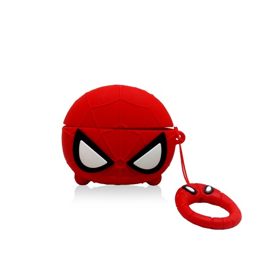 Cartoon 3D Earphone Case For Airpods 1 2 Silicone Cover Spider Man Cartoon 3D Earphone Case For Airpods 1 2 Silicone Cover Spider Man