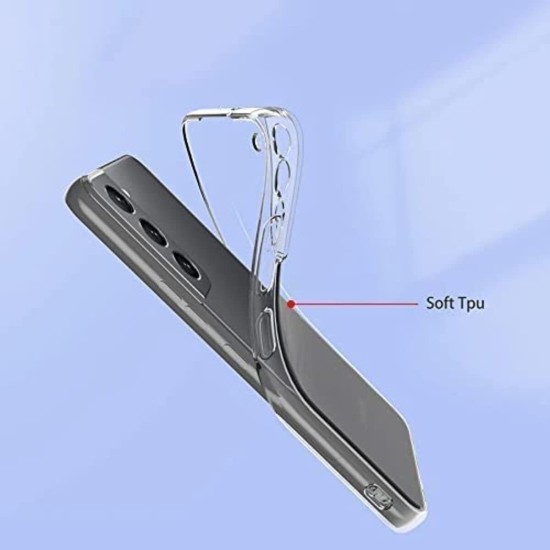 Samsung Galaxy S22 Plus Ultra 5G Silicone Case Cover - Transparent