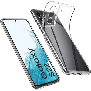 Samsung Galaxy S22 Plus Ultra 5G Silicone Case Cover - Transparent Samsung Galaxy S22 Plus Ultra 5G Silicone Case Cover - Transparent