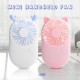 Portable Mini Fan USB Rechargeable Desktop Fans 3 Mode - White