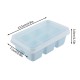 Kitchen Plastic Ice Cube Molds Tray Home Bar Party Light Green