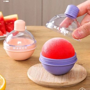 Creative Ice Ball Mould Whiskey Spherical Light Rounded - Purple