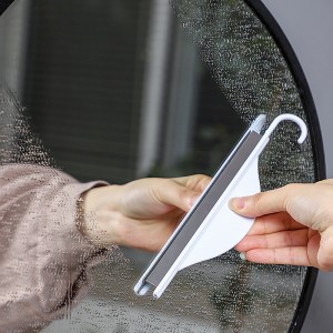 Kitchen Counter Top Scraper Bathroom Glass Car Wiper - White