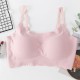 Seamless Push Up Bra Soft Padded Bra For Women - Pink Seamless Push Up Bra Soft Padded Bra For Women - Pink
