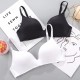european style Seamless Soft women Bra - black european style Seamless Soft women Bra - black