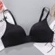 european style Seamless Soft women Bra - black european style Seamless Soft women Bra - black