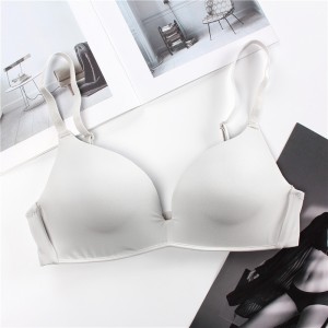 European Style Seamless Soft Women Bra - White