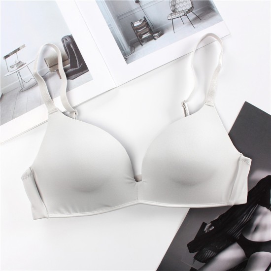 European Style Seamless Soft Women Bra - White