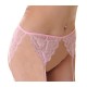 3 Pcs Open Lace Suit Bra Underwear Lingerie Set - White 3 Pcs Open Lace Suit Bra Underwear Lingerie Set - White
