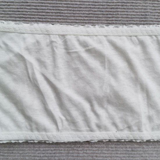 Strapless Soft Crop Slim Chest Bra Women - White Strapless Soft Crop Slim Chest Bra Women - White