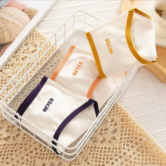 Women Soft Cotton Underwear Panties Sports - Golden