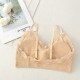 Korean Style Lace Beauty Chest Padded Bra - White Korean Style Lace Beauty Chest Padded Bra - White