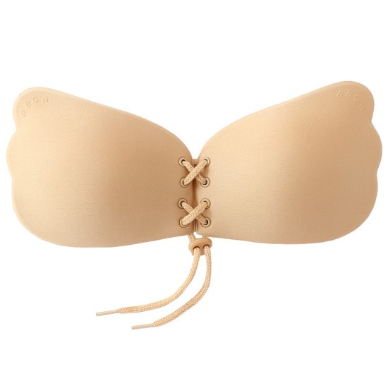Pair Adhesive Invisible Backless Sticky Seamless Push Up Strapless Bra Skin Pair Adhesive Invisible Backless Sticky Seamless Push Up Strapless Bra Skin