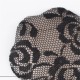 Lace Silicone Adhesive Nipple Cover For Women - Black