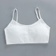 Tank Tops Teenage Bra For Girls - White
