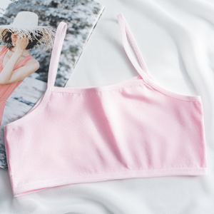 Tank Tops Teenage Bra For Girls - Pink