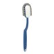 Soft Hair Household Long Handle Three-Sided Shoe Brush - Blue Soft Hair Household Long Handle Three-Sided Shoe Brush - Blue