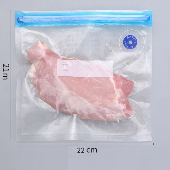 Kitchen Storage Air Vacuum Compressed Food Bag - Transparent Kitchen Storage Air Vacuum Compressed Food Bag - Transparent