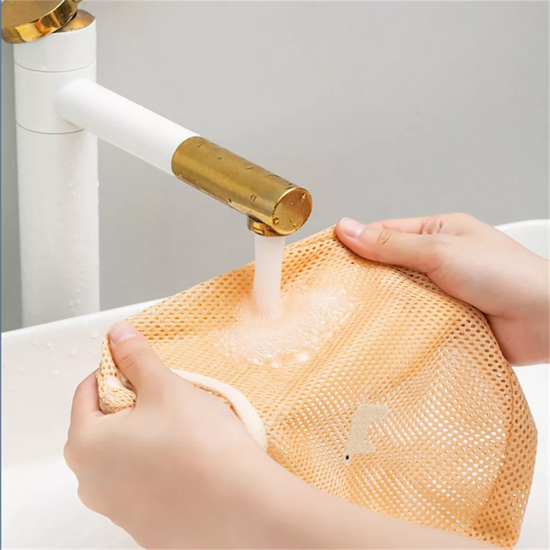 Kitchen Fruit And Vegetable Storage Mesh Hanging Bag - Skin Kitchen Fruit And Vegetable Storage Mesh Hanging Bag - Skin