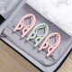 Creative Multifunction Clothes Hanger Portable Durable Folding - Pink Creative Multifunction Clothes Hanger Portable Durable Folding - Pink