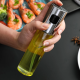 BBQ Cooking Olive Oil Spray Bottle With Scale Measurement 100ml - Silver