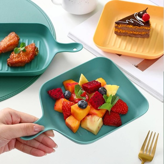 Fruit Tray Food Grade Wear Resistant Plastic Fruit Dessert red Fruit Tray Food Grade Wear Resistant Plastic Fruit Dessert red