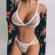 Lingerie For Women Mesh Transparent Straps Bra Underwear - Red Lingerie For Women Mesh Transparent Straps Bra Underwear - Red