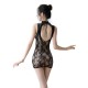 Passion Suit Transparent Temptation Lingerie - Black Passion Suit Transparent Temptation Lingerie - Black
