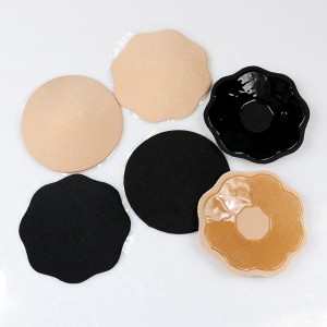Cross-Border Spot Black Ultra-Thin Unisex Nipple Stickers Black