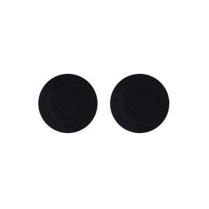 Cross-Border Spot Black Ultra-Thin Unisex Nipple Stickers Round Black