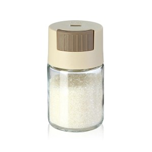 Salt Shaker Glass Jar Kitchen Spices Bottle Blue Salt Shaker Glass Jar Kitchen Spices Bottle Blue
