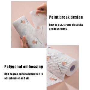 Disposable Kitchen Dishes Cleaning Towels Roll White Disposable Kitchen Dishes Cleaning Towels Roll White