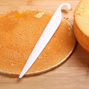 Cake Mould Stripping Knife Cream Scraper Fondant Decorating White