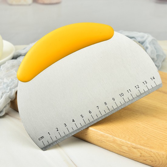 Scale Flour Dough Bread Cutting Knife Scraper Baking Yellow Scale Flour Dough Bread Cutting Knife Scraper Baking Yellow