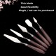 5 Pcs Cake Spatula Tool Five-Piece Set High Temperature Resistant Integrated Cream Silver