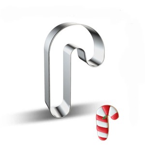 Christmas Cookie Stainless Steel Candy Mould Silver
