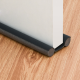 Double Sided Windproof Soundproof Foam Door Bottom Seal Black Double Sided Windproof Soundproof Foam Door Bottom Seal Black