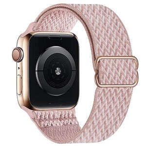 Nylon Loop Strap For Apple Smartwatch Belt Pink