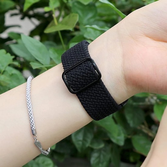 Nylon Loop Strap For Apple Smartwatch Belt Green Nylon Loop Strap For Apple Smartwatch Belt Green