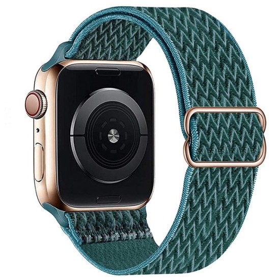 Nylon Loop Strap For Apple Smartwatch Belt Green Nylon Loop Strap For Apple Smartwatch Belt Green