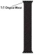 Nylon Loop Strap For Apple Smartwatch Belt Black