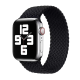 Nylon Loop Strap For Apple Smartwatch Belt Black