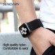 Nylon Loop Strap For Apple Watch Band Smartwatch Belt Black