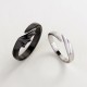 2 Pcs Adjustable devil and angel couple ring Silver 2 Pcs Adjustable devil and angel couple ring Silver