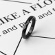 Ceramic Ring Smooth Cut Surface For Men Women Silver Ceramic Ring Smooth Cut Surface For Men Women Silver